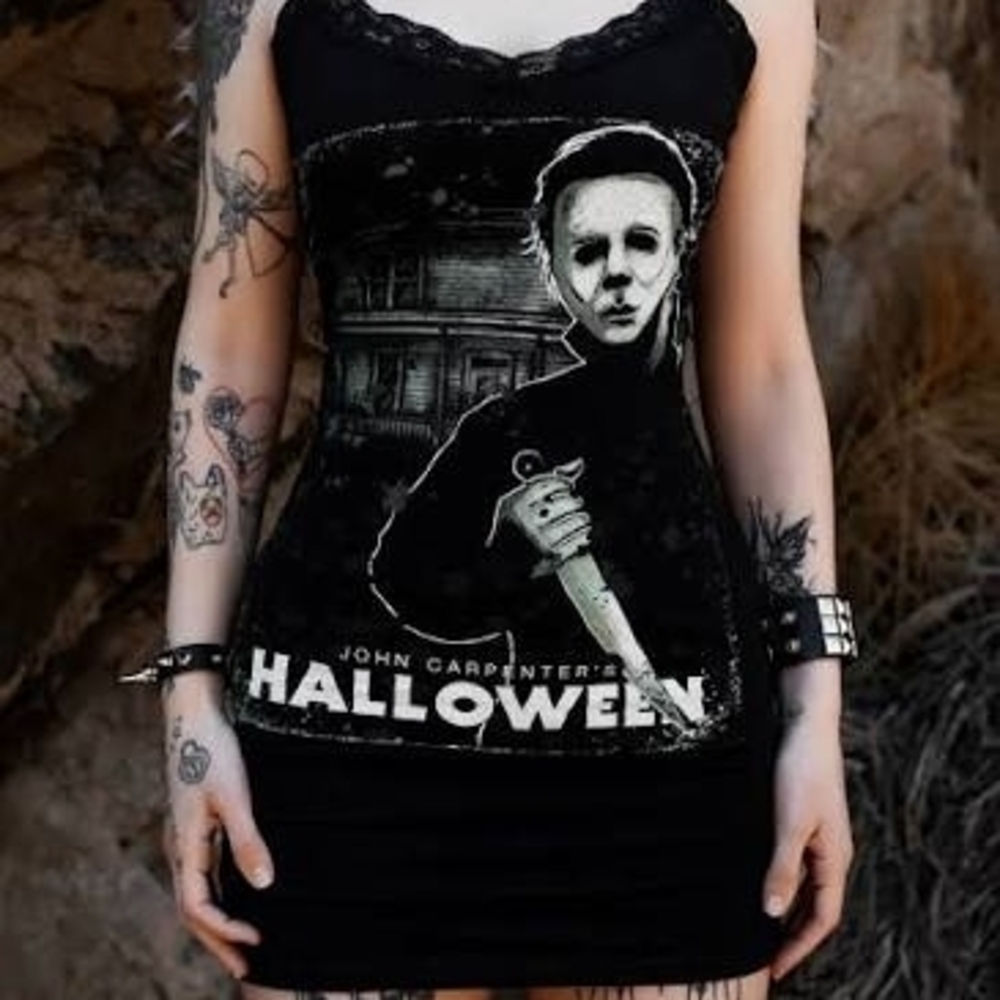 Black Halloween Graphic Tee
